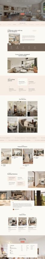 Rebuilder - Architecture & Interior Design Elementor Pro Template Kit - Image 2